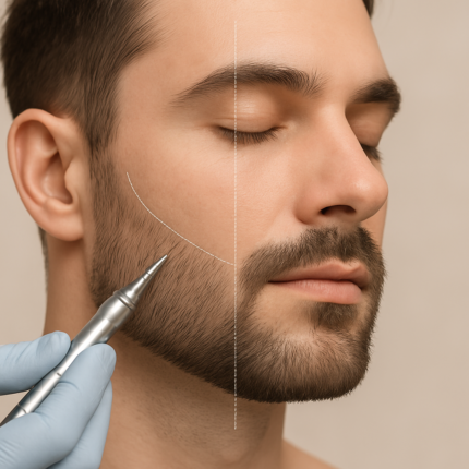 زراعة الشنب او الذقن